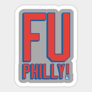 FU PHILLY Sticker